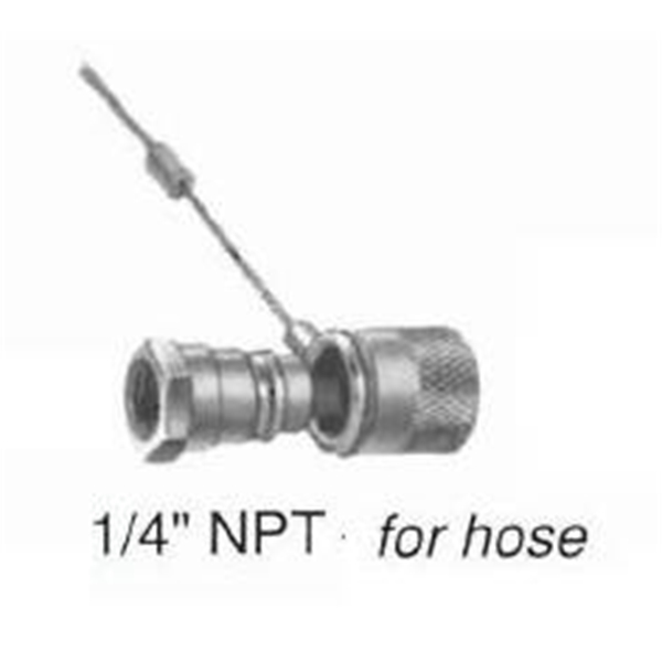 2611-7102-03-00 Hawa                                      Quick Release Coupling ¼ " NPT with metal dust cap, for hose